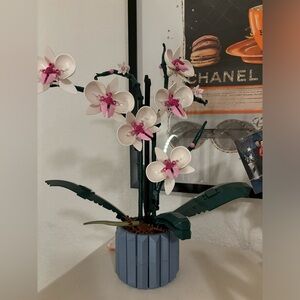 Lego orchid plant